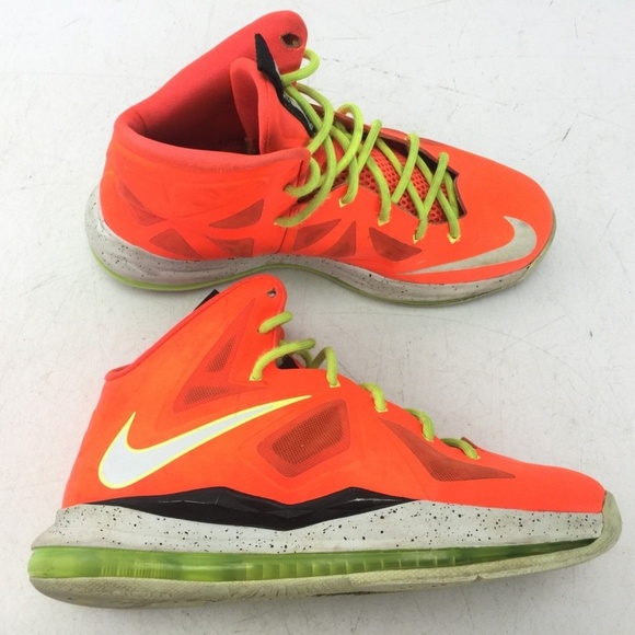 neon orange lebrons